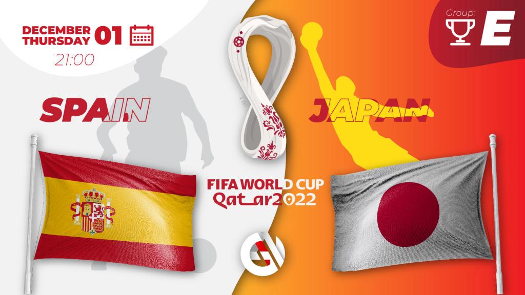 Espanja - Japani: ennustus ja veto MM-kisoista 2022 Qatarissa