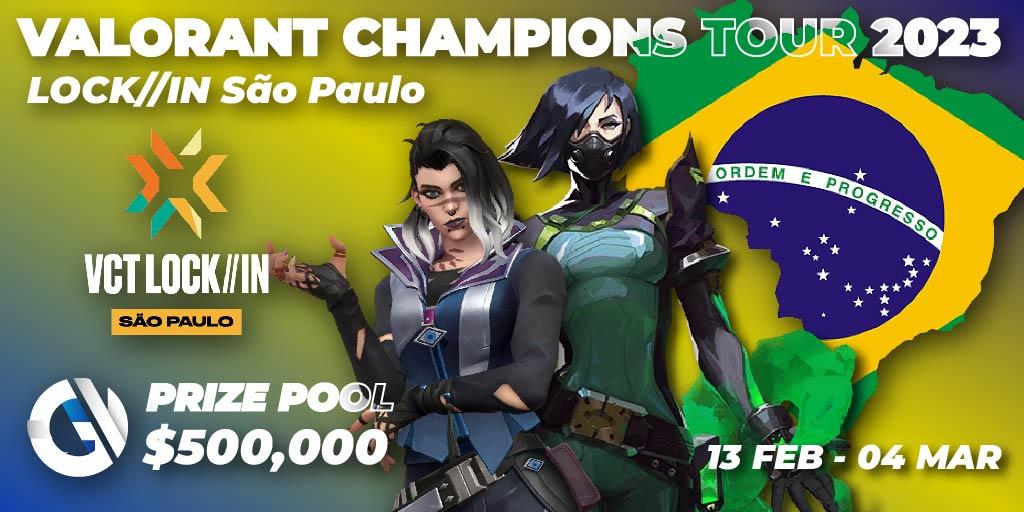 Esikatselu VALORANT Champions Tour 2023: LOCK // IN S ã o Paulo