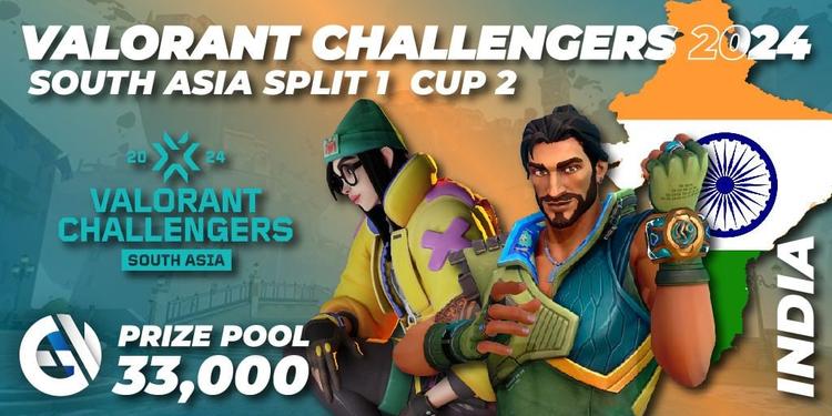VALORANT Challengers 2024 South Asia: Split 1 - Cup 2