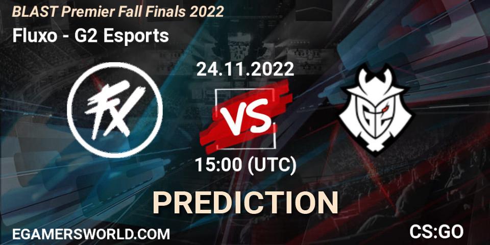 Fluxo - G2 Esports: ennuste. 24.11.22, CS2 (CS:GO), BLAST Premier Fall Finals 2022