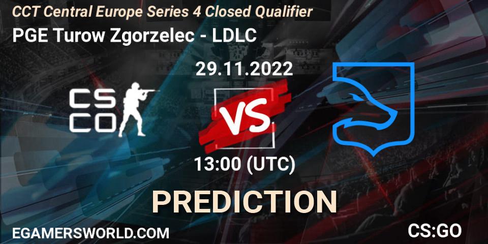 PGE Turow Zgorzelec - LDLC: ennuste. 29.11.22, CS2 (CS:GO), CCT Central Europe Series 4 Closed Qualifier