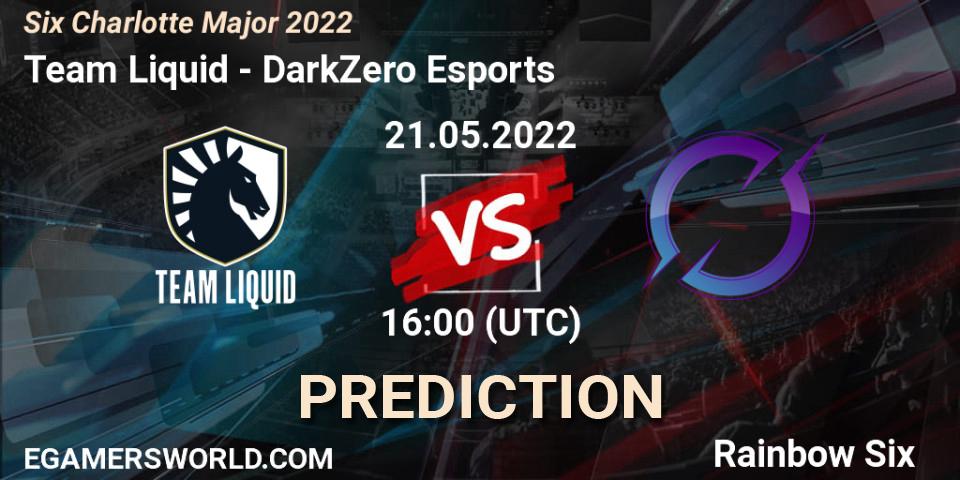 Team Liquid - DarkZero Esports: ennuste. 21.05.22, Rainbow Six, Six Charlotte Major 2022