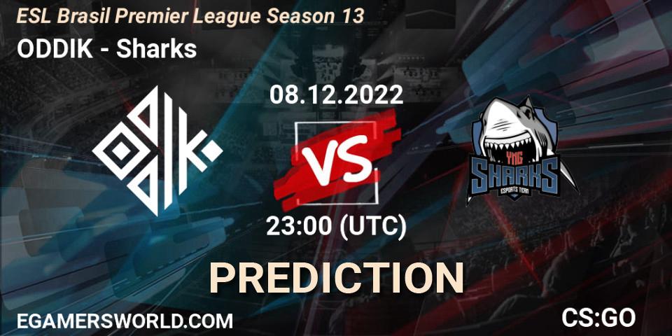 ODDIK - Sharks: ennuste. 08.12.22, CS2 (CS:GO), ESL Brasil Premier League Season 13