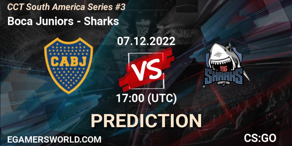 Boca Juniors - Sharks: ennuste. 07.12.22, CS2 (CS:GO), CCT South America Series #3