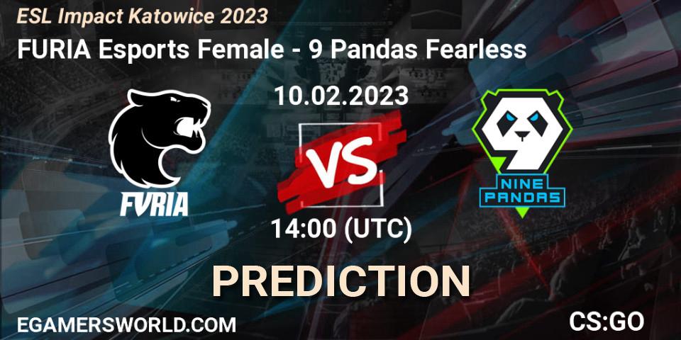 FURIA Esports Female - 9 Pandas Fearless: ennuste. 10.02.23, CS2 (CS:GO), ESL Impact Katowice 2023