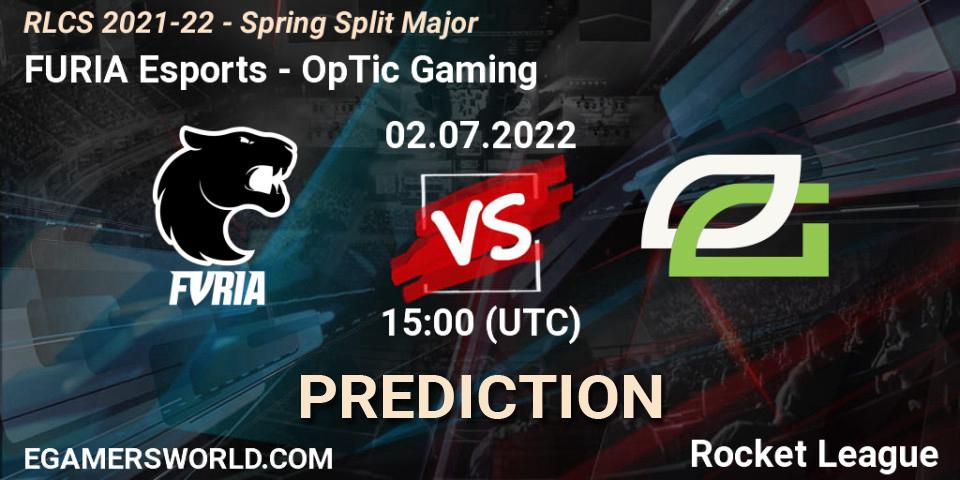FURIA Esports - OpTic Gaming: ennuste. 02.07.22, Rocket League, RLCS 2021-22 - Spring Split Major