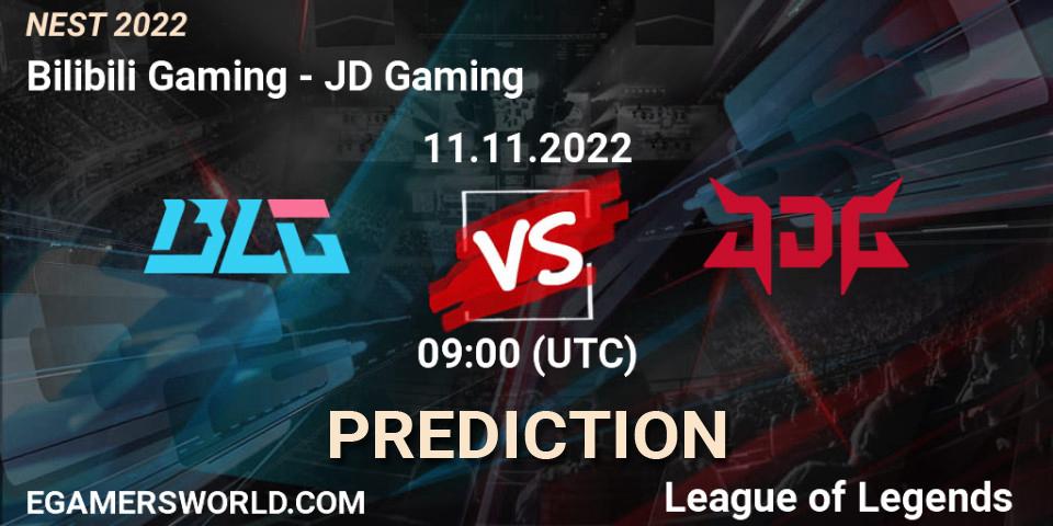 Bilibili Gaming - JD Gaming: ennuste. 11.11.22, LoL, NEST 2022
