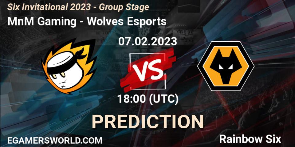 MnM Gaming - Wolves Esports: ennuste. 07.02.23, Rainbow Six, Six Invitational 2023 - Group Stage