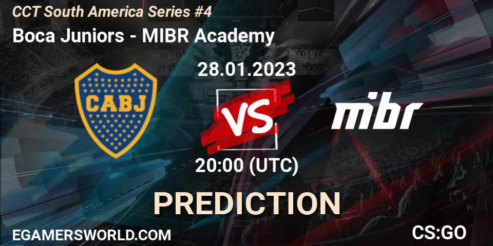 Boca Juniors - MIBR Academy: ennuste. 28.01.23, CS2 (CS:GO), CCT South America Series #4