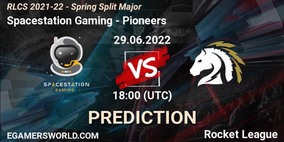 Spacestation Gaming - Pioneers: ennuste. 29.06.22, Rocket League, RLCS 2021-22 - Spring Split Major