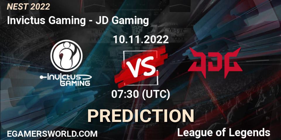 Invictus Gaming - JD Gaming: ennuste. 10.11.22, LoL, NEST 2022