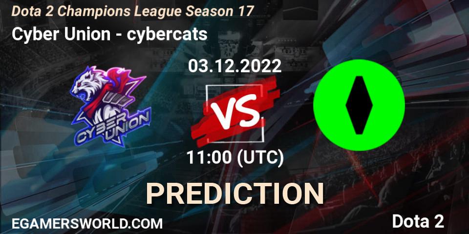 GameAcces - cybercats: ennuste. 03.12.22, Dota 2, Dota 2 Champions League Season 17