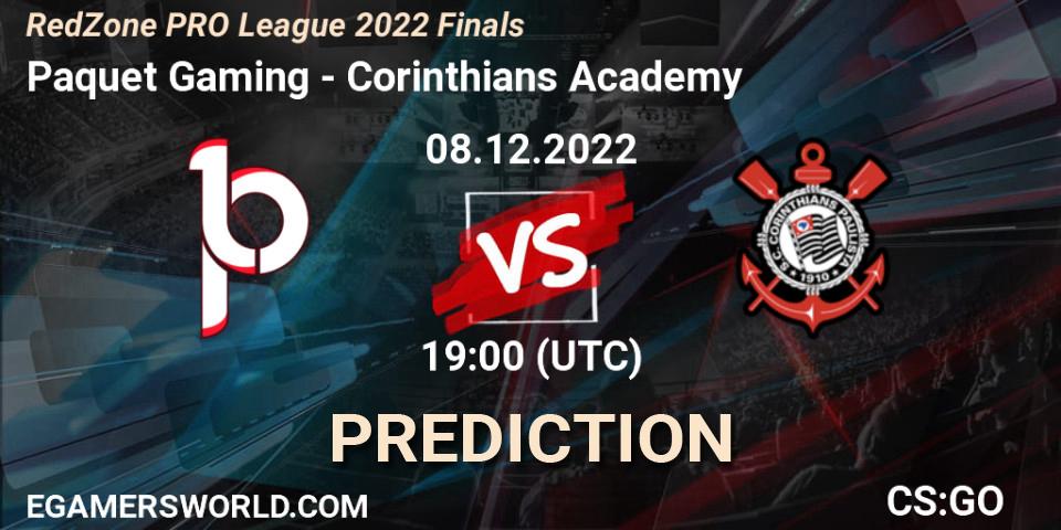 Paquetá Gaming - Corinthians Academy: ennuste. 08.12.22, CS2 (CS:GO), RedZone PRO League 2022 Finals