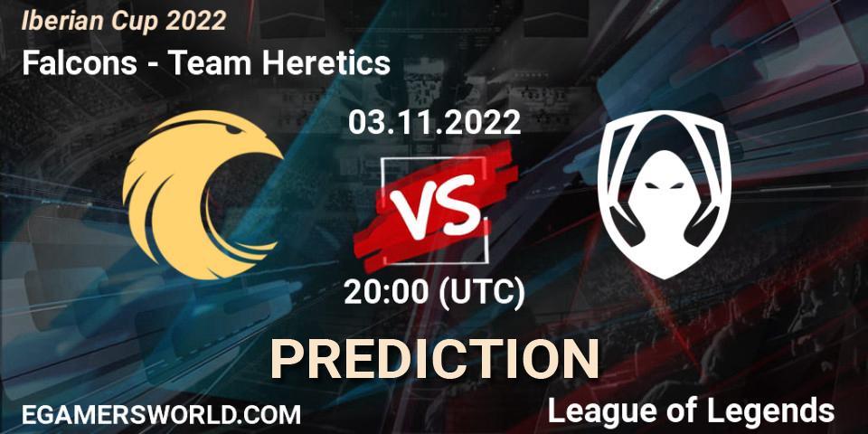 Falcons - Team Heretics: ennuste. 02.11.22, LoL, Iberian Cup 2022