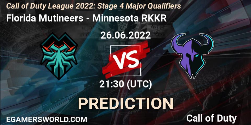 Florida Mutineers - Minnesota RØKKR: ennuste. 26.06.22, Call of Duty, Call of Duty League 2022: Stage 4