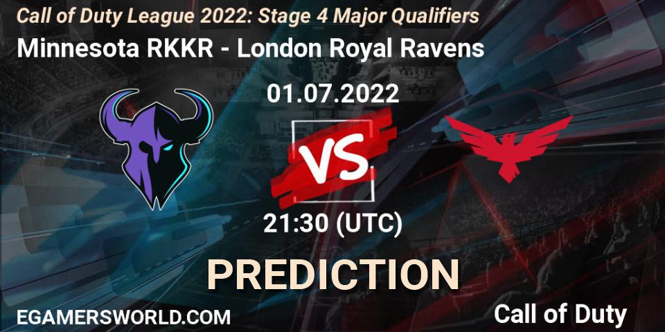 Minnesota RØKKR - London Royal Ravens: ennuste. 01.07.22, Call of Duty, Call of Duty League 2022: Stage 4