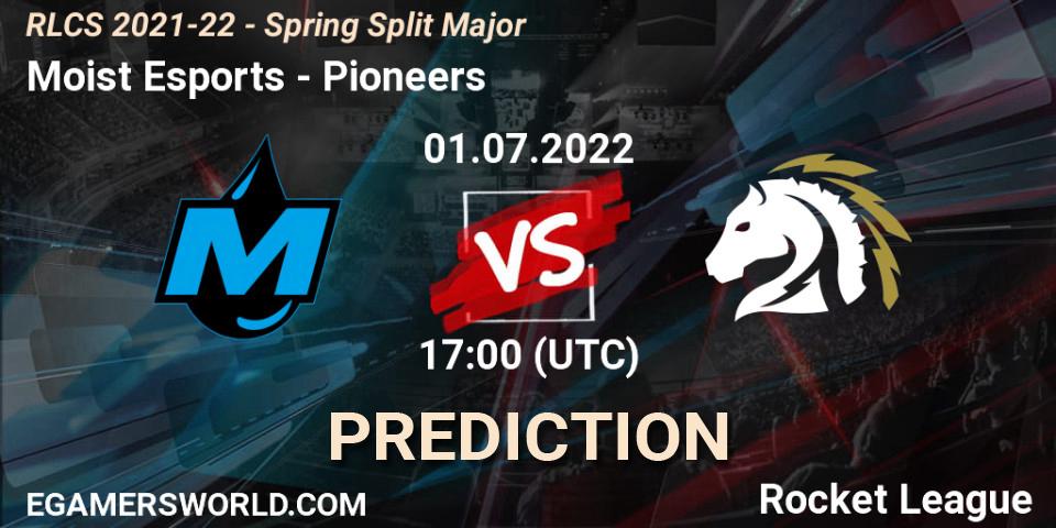 Moist Esports - Pioneers: ennuste. 01.07.22, Rocket League, RLCS 2021-22 - Spring Split Major