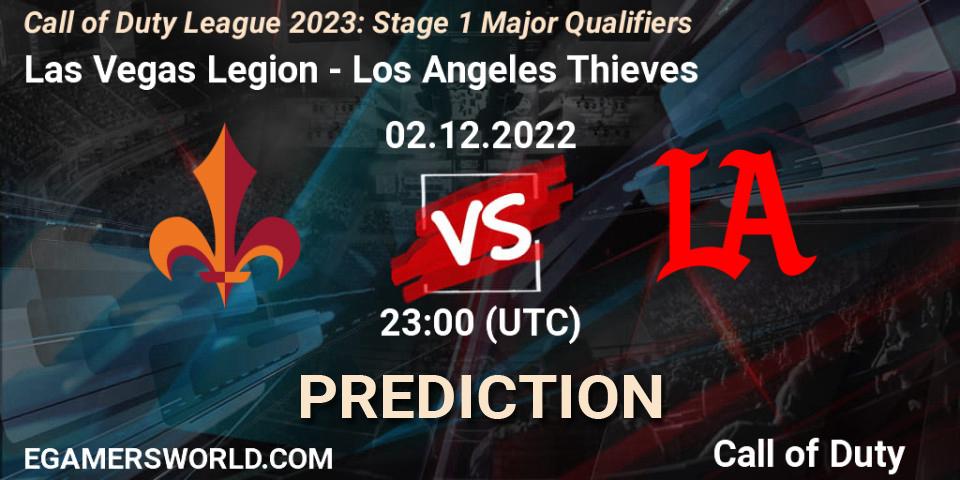 Las Vegas Legion - Los Angeles Thieves: ennuste. 02.12.22, Call of Duty, Call of Duty League 2023: Stage 1 Major Qualifiers