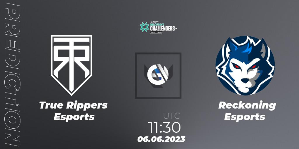 True Rippers Esports - Reckoning Esports: ennuste. 06.06.23, VALORANT, VALORANT Challengers 2023: South Asia Split 2