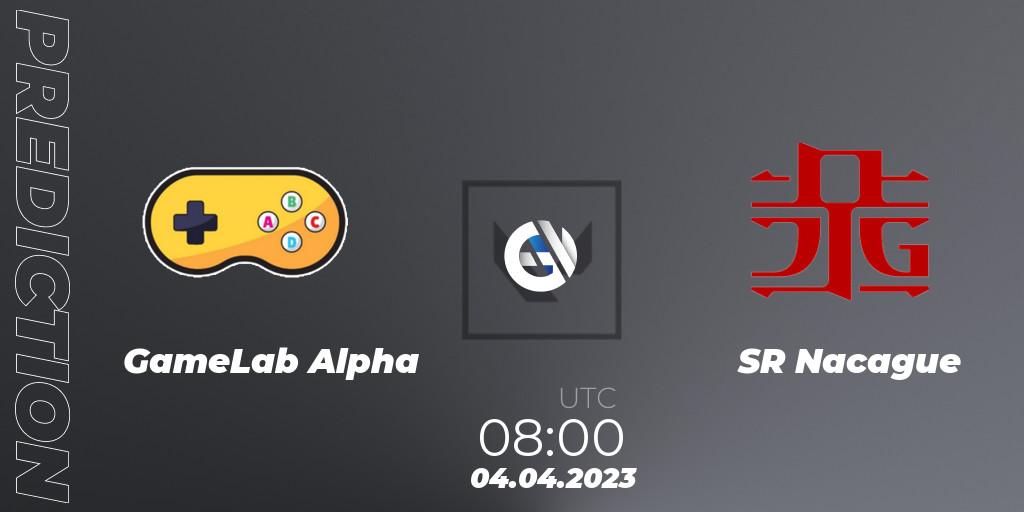 GameLab Alpha - SR Nacague: ennuste. 04.04.23, VALORANT, VALORANT Challengers 2023: Philippines Split 2 - Group stage