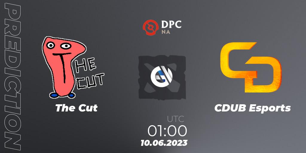 The Cut - CDUB Esports: ennuste. 10.06.23, Dota 2, DPC 2023 Tour 3: NA Division II (Lower)