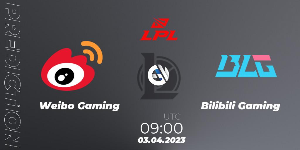 Weibo Gaming - Bilibili Gaming: ennuste. 03.04.23, LoL, LPL Spring 2023 - Playoffs