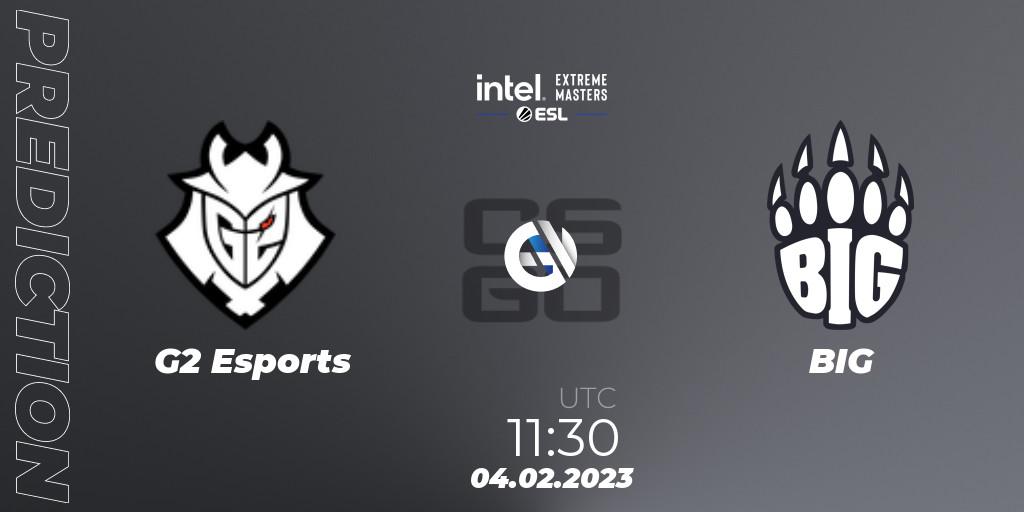 G2 Esports - BIG: ennuste. 04.02.23, CS2 (CS:GO), IEM Katowice 2023