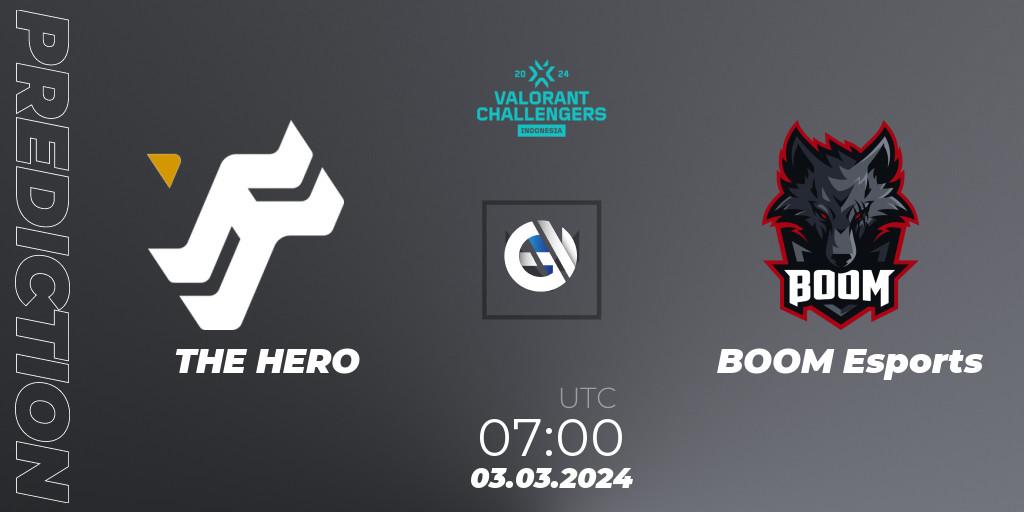 THE HERO - BOOM Esports: ennuste. 03.03.24, VALORANT, VALORANT Challengers Indonesia 2024: Split 1